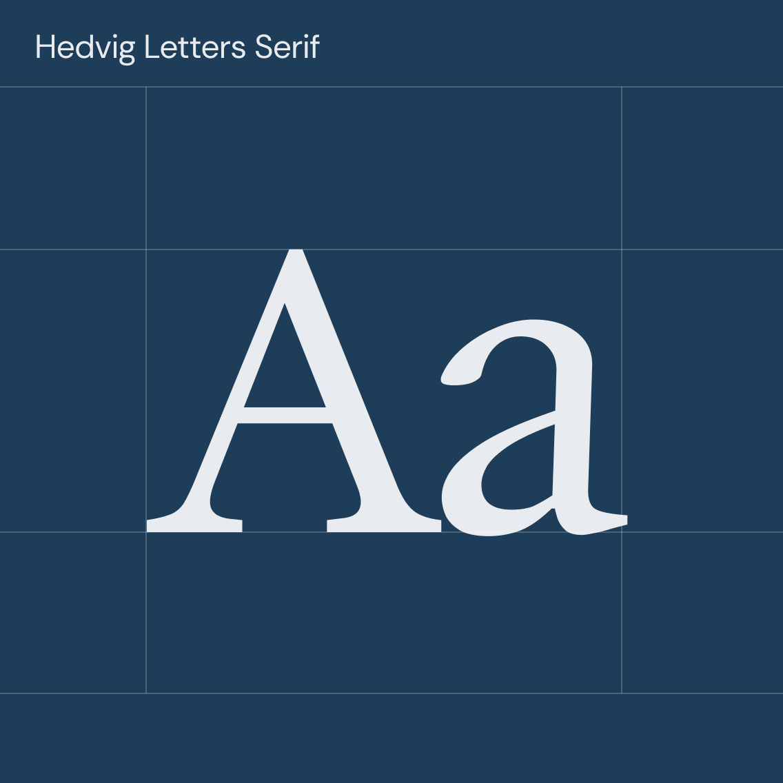 Typography outline in Hedvig Letters Serif
